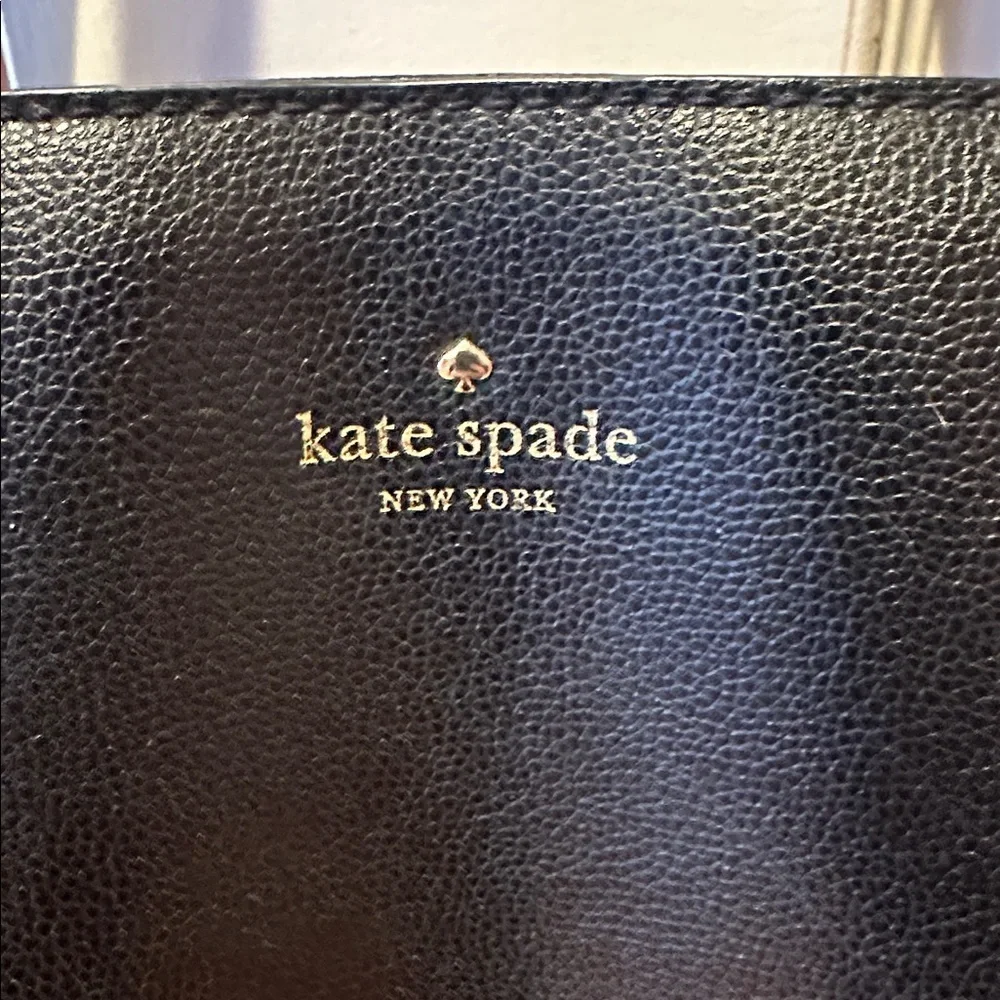 Kate Spade Classic Black Leather Tote